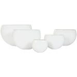 Vaso Home ESPRIT Bianco Alluminio 54 x 24 x 36 cm 54 x 25 x 36 cm (5 Unità) - Augustea Shop