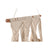 Vaso Home ESPRIT Cotone Legno Città 46 x 2 x 93 cm - Augustea Shop