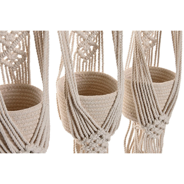 Vaso Home ESPRIT Cotone Legno Città 46 x 2 x 93 cm - Augustea Shop