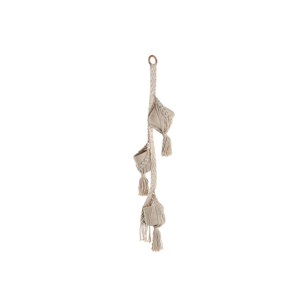 Vaso Home ESPRIT Cotone Legno Città 46 x 2 x 93 cm - Augustea Shop