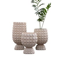 Vaso Home ESPRIT Argilla Fibra Moderno 35 x 35 x 60 cm - Augustea Shop