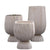 Vaso Home ESPRIT Argilla Fibra Moderno 32 x 32 x 60 cm - Augustea Shop