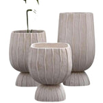Vaso Home ESPRIT Argilla Fibra Moderno 35 x 35 x 45 cm - Augustea Shop
