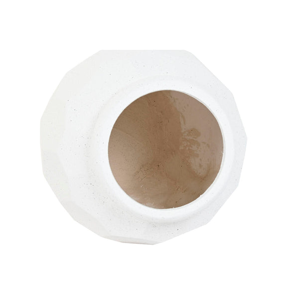 Vaso Home ESPRIT Bianco Magnesio Moderno 43 x 43 x 80 cm - Augustea Shop