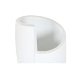 Vaso Home ESPRIT Bianco Magnesio Moderno Viso 33 x 33 x 72 cm - Augustea Shop