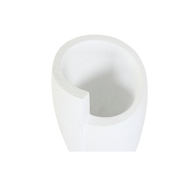Vaso Home ESPRIT Bianco Magnesio Moderno Viso 42 x 42 x 110 cm - Augustea Shop