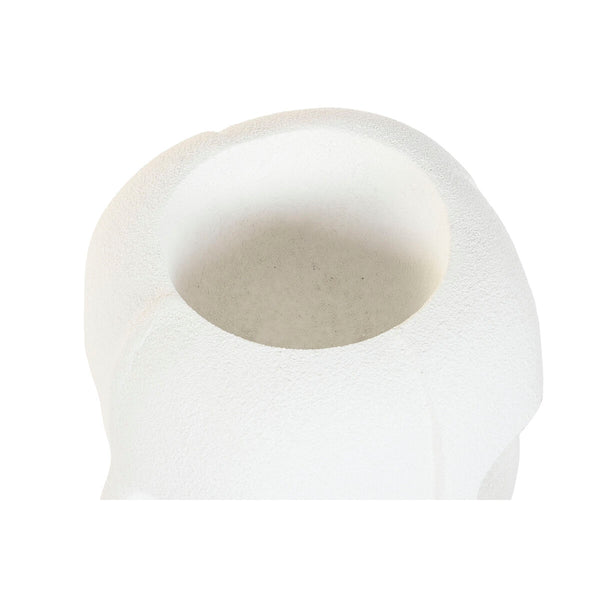 Vaso Home ESPRIT Bianco Magnesio Moderno Viso 49 x 49 x 50 cm - Augustea Shop
