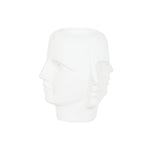 Vaso Home ESPRIT Bianco Magnesio Moderno Viso 49 x 49 x 50 cm - Augustea Shop