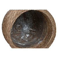 Vaso Home ESPRIT Marrone Fibra Città 42 x 42 x 39 cm (3 Pezzi) - Augustea Shop