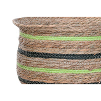Vaso Home ESPRIT Marrone Verde Fibra Arabo 44 x 44 x 33 cm (6 Unità) - Augustea Shop