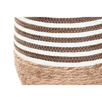 Vaso Home ESPRIT Marrone Bicolore Fibra Città 31 x 31 x 49 cm (3 Pezzi) - Augustea Shop
