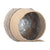 Vaso Home ESPRIT Marrone Bicolore Fibra Città 31 x 31 x 49 cm (3 Pezzi) - Augustea Shop