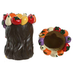 Vaso Home ESPRIT Multicolore Resina chica Città (2 Unità)