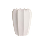 Vaso Home ESPRIT Bianco Fibra Mediterraneo