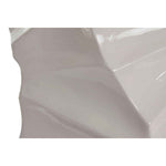 Vaso Home ESPRIT Bianco Fibra Moderno