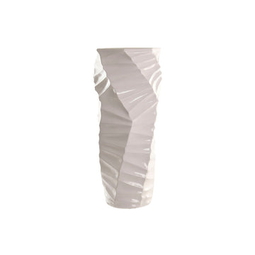 Vaso Home ESPRIT Bianco Fibra Moderno