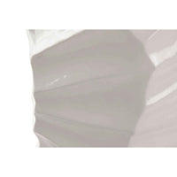 Vaso Home ESPRIT Bianco Fibra Moderno