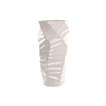 Vaso Home ESPRIT Bianco Fibra Moderno