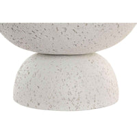 Vaso Home ESPRIT Bianco Fibra Mediterraneo