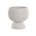 Vaso Home ESPRIT Bianco Fibra Mediterraneo