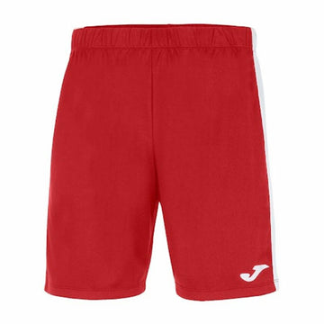 Pantaloncini Sportivi per Bambini Joma Sport Maxi Bianco Rosso