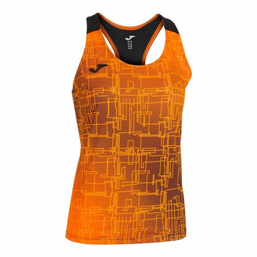 Canotta Donna Joma Sport Elite VIII Nero Arancio
