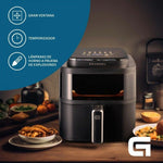 Friggitrice ad Aria Grunkel Light Fryer 1400 W 6 L Nero - Augustea Shop