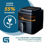 Friggitrice ad Aria Grunkel Light Fryer 1400 W 6 L Nero - Augustea Shop