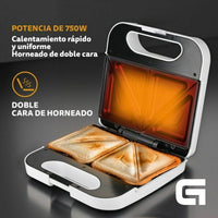 Piastra Grill Elettrica Grunkel SAN-CC BL Bianco 750 W - Augustea Shop
