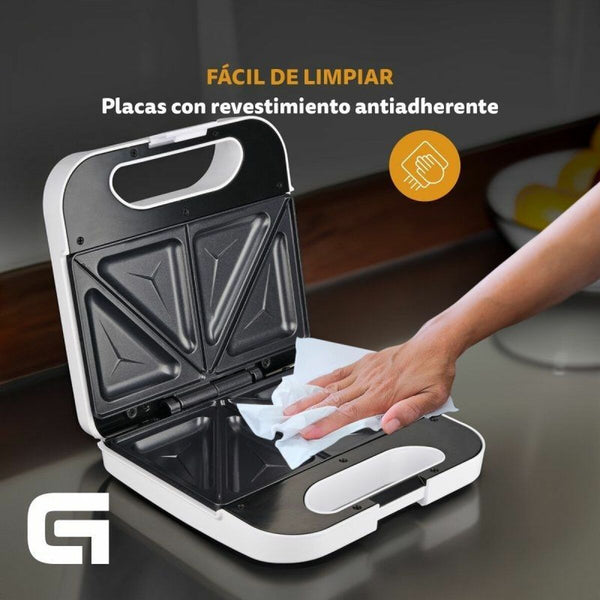 Piastra Grill Elettrica Grunkel SAN-CC BL Bianco 750 W - Augustea Shop