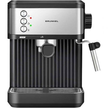Caffettiera Express a Leva Grunkel CAFPRESSO-20AROMA Nero Argento