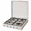 fornello a gas Grupo FM HG400 4F Bianco