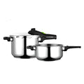 Set di pentole Express Fagor Acciaio inossidabile 10 L 2 Pezzi