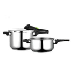 Set di pentole Express Fagor Acciaio inossidabile 10 L 2 Pezzi - Augustea Shop