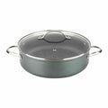 Casseruola con coperchio Fagor Grigio Ø 28 cm Alluminio Forgiato