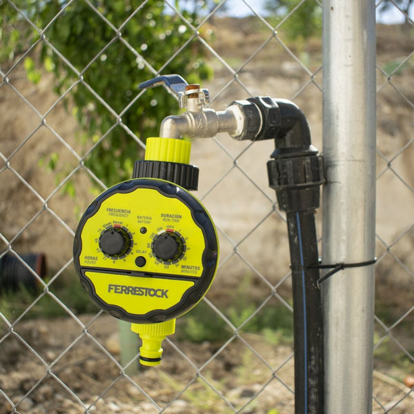 Programmatore di irrigazione Ferrestock Giallo - Augustea Shop