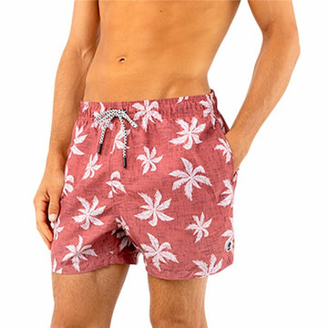 Costume da Bagno Bambino Alphaventure Pekota Rosso Rosso Cremisi