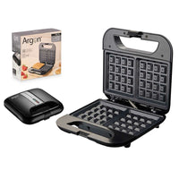 Macchina da Waffle Argon K-901B/W Nero Acciaio 750 W - Augustea Shop