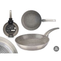Padella antiaderente Kinvara 4 Argentato Alluminio 26 cm Induzione