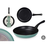 Padella antiaderente Kinvara 9 Verde Alluminio 26 cm Induzione - Augustea Shop