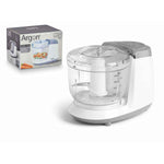 Tritatutto Argon Bianco Grigio Trasparente Argentato Acciaio inossidabile Plastica 400 ml 350 W