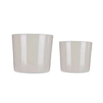 Set di Vasi Ibergarden CILINDRO-22-27-G Grigio Argilla Ø 22 cm Ø 27 cm 22 x 22 x 19 cm 27 x 27 x 23 cm 2 Pezzi - Augustea Shop