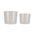 Set di Vasi Ibergarden CILINDRO-22-27-G Grigio Argilla Ø 22 cm Ø 27 cm 22 x 22 x 19 cm 27 x 27 x 23 cm 2 Pezzi - Augustea Shop
