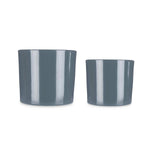 Set di Vasi Ibergarden CILINDRO-22-27-A Antracite Argilla Ø 22 cm Ø 27 cm 22 x 22 x 19 cm 27 x 27 x 23 cm 2 Pezzi - Augustea Shop