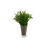 Vaso Ibergarden Verde Plastica 13 x 25 x 13 cm - Augustea Shop