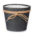 Vaso Ibergarden Grigio Plastica Fiocco
