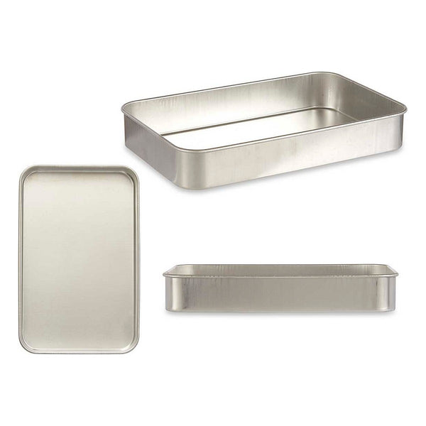 Pentola per arrosto Kinvara 100153 Argentato Alluminio 26 x 6,5 x 41 cm - Augustea Shop