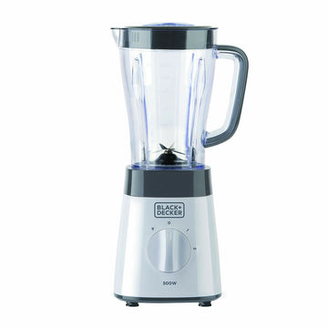 Cup Blender Black & Decker BXJB500E 500 W White