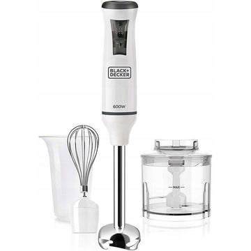 Cup Blender Black & Decker ES9160150B Black Silver 600 W