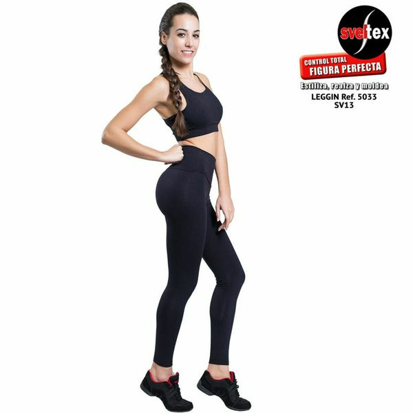 Leggings Sportivo da Donna Happy Dance Nero - Augustea Shop
